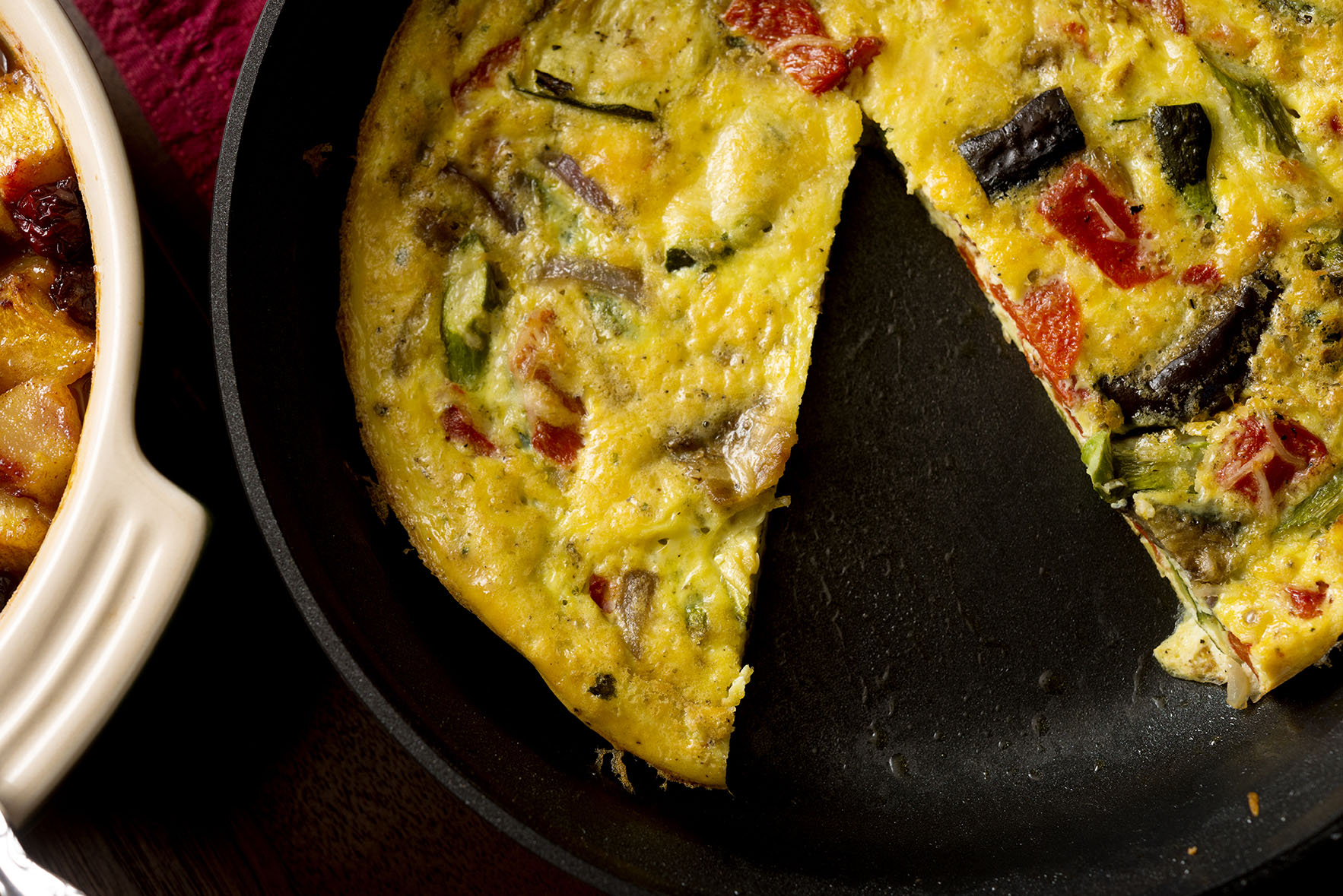 Roasted Vegetable Frittata [225]