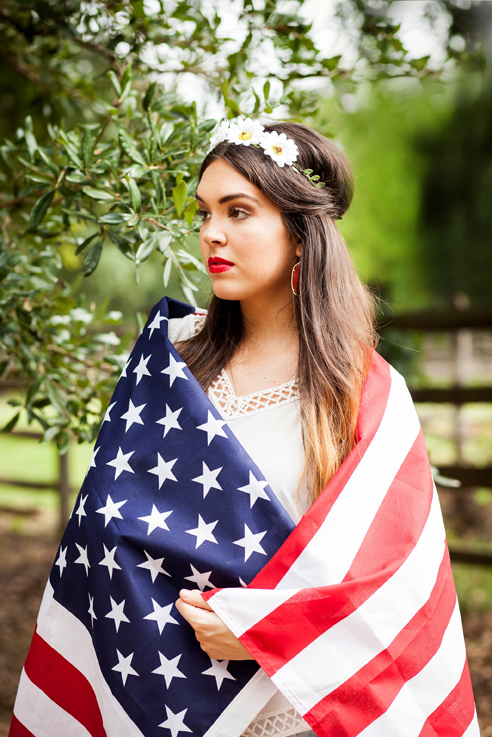 July Fashion Shoot: Fourth of July Style - [225]