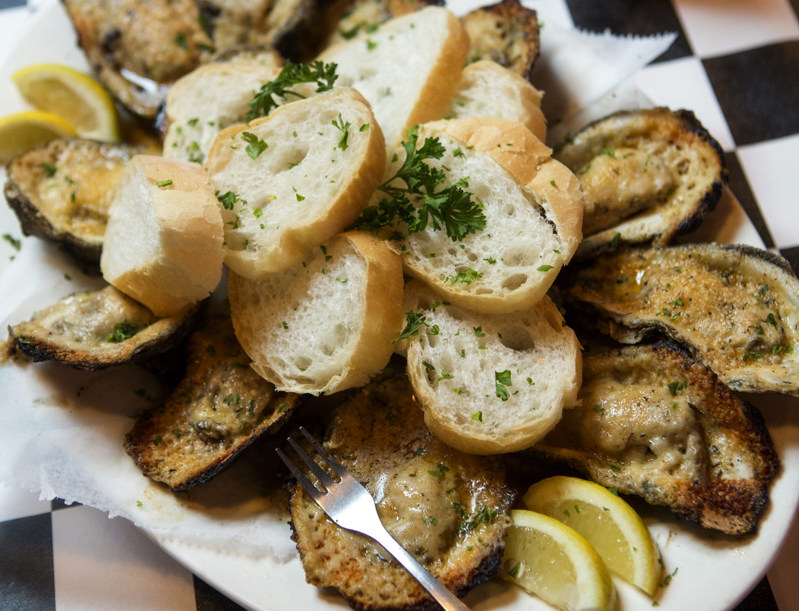 Jay Ducote's BBQ Butter Chargrilled Oysters