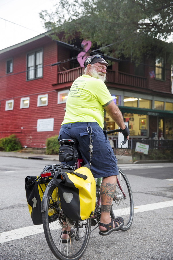 Mark Martin, president of Bike Baton Rouge. Photo by Collin Richie