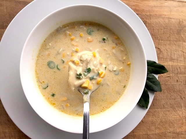 Spatula Diaries A New Year’s Eve take on Emeril’s corn and crab bisque