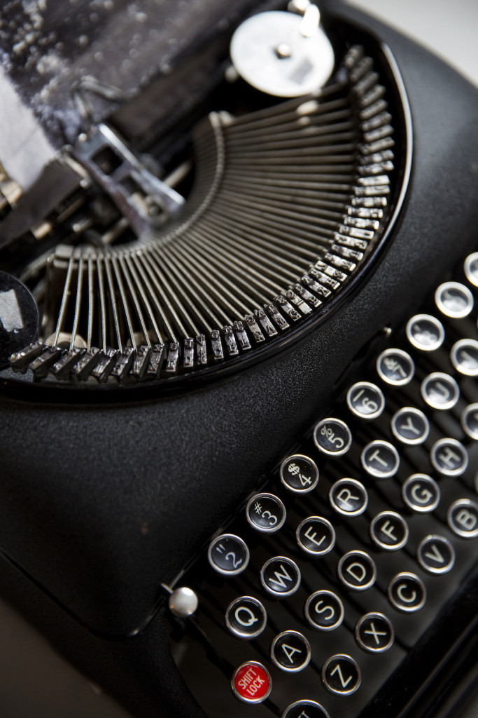 Youd spoke with Robert Penn Warren’s daughter to determine the make of typewriter the author used to write All the King’s Men. Youd found a typewriter just like it to use in his performance.