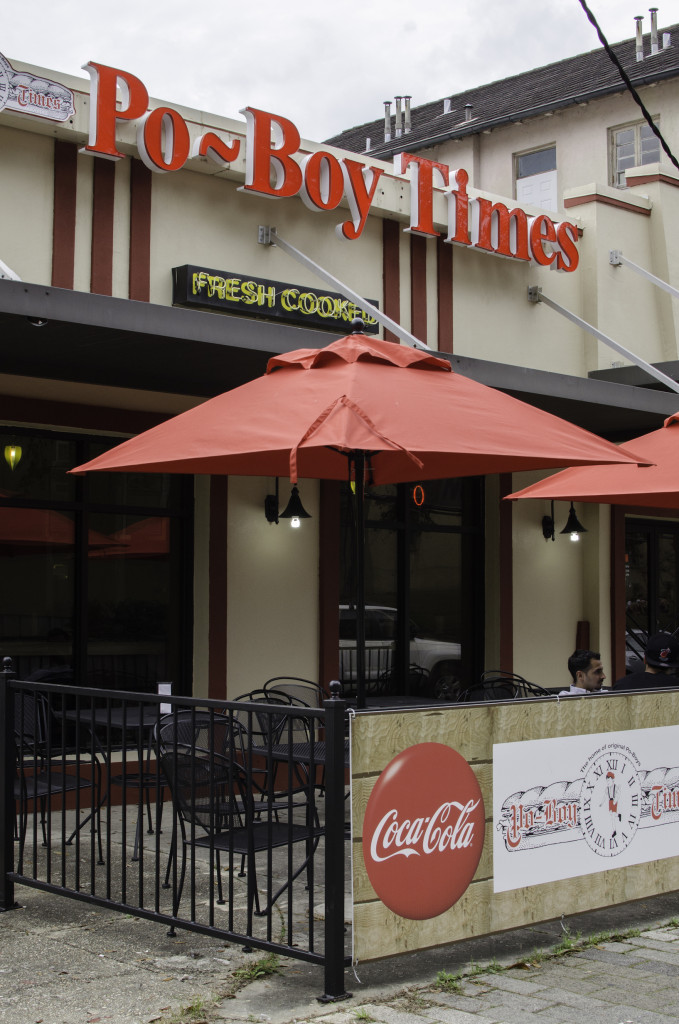 The Po-Boy Times on West Chimes Street.