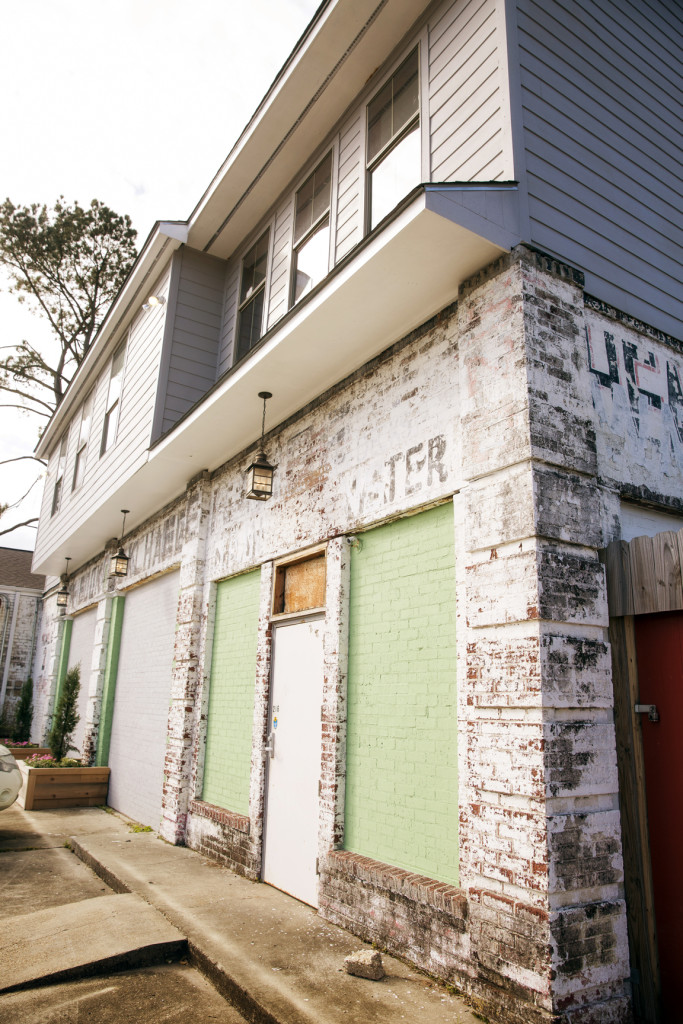 Moran built an apartment above his Mid City Handmade studio.