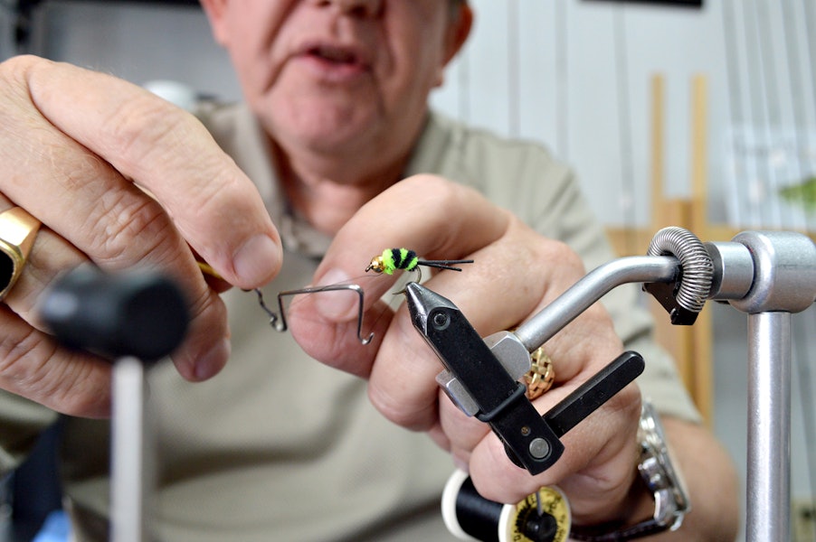 The art of the fly: Larry Offner of Green Trout Fly Shop - [225]