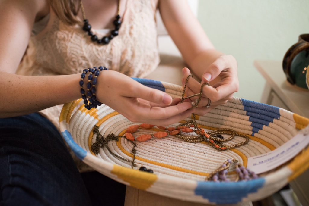 Hands Producing Hope products. Photo by Jennifer Esneault