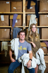 Mason Dupré and Natalie John are the Baton Rougeans behind Woolly Threads. Photo by Collin Richie.