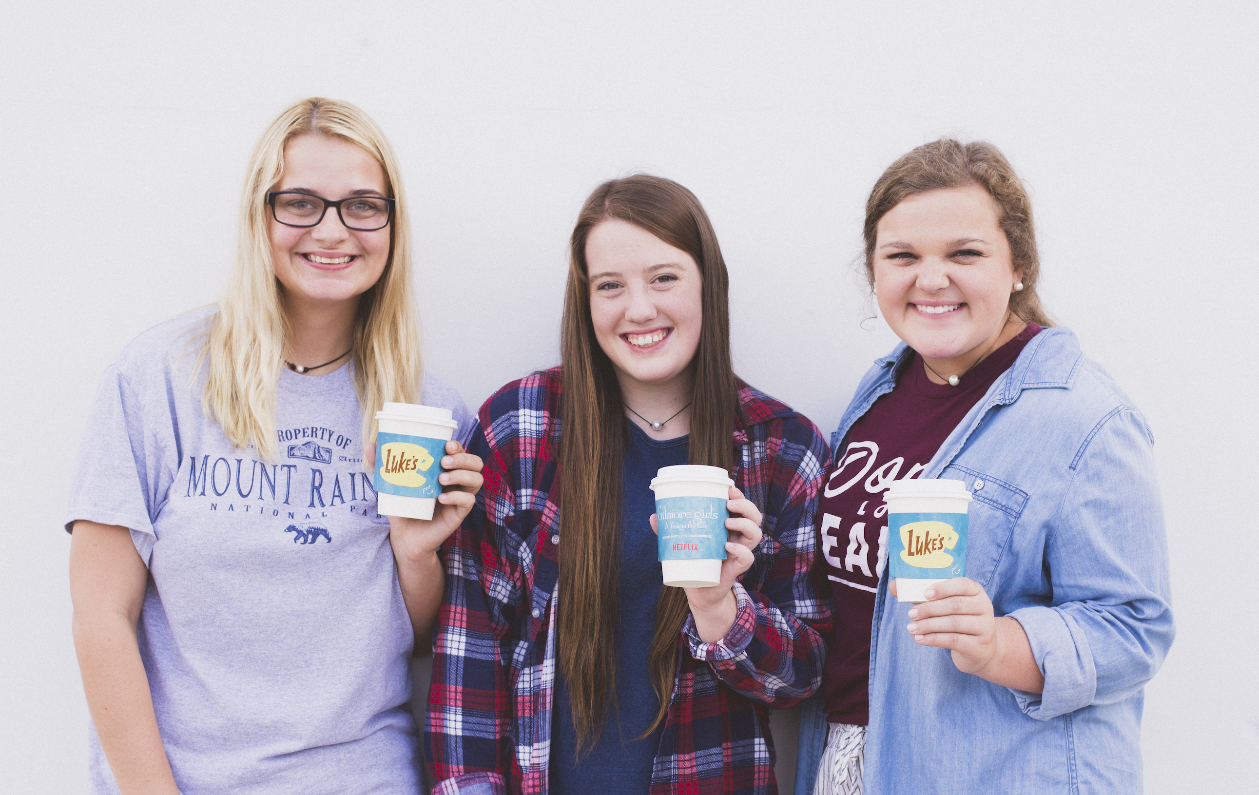 Melinda Sullivan, Tori Armstrong and Allie Ridgell at the event