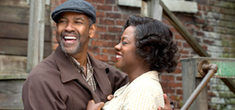 Denzel Washington and Viola Davis in Fences. Courtesy of Paramount Pictures.