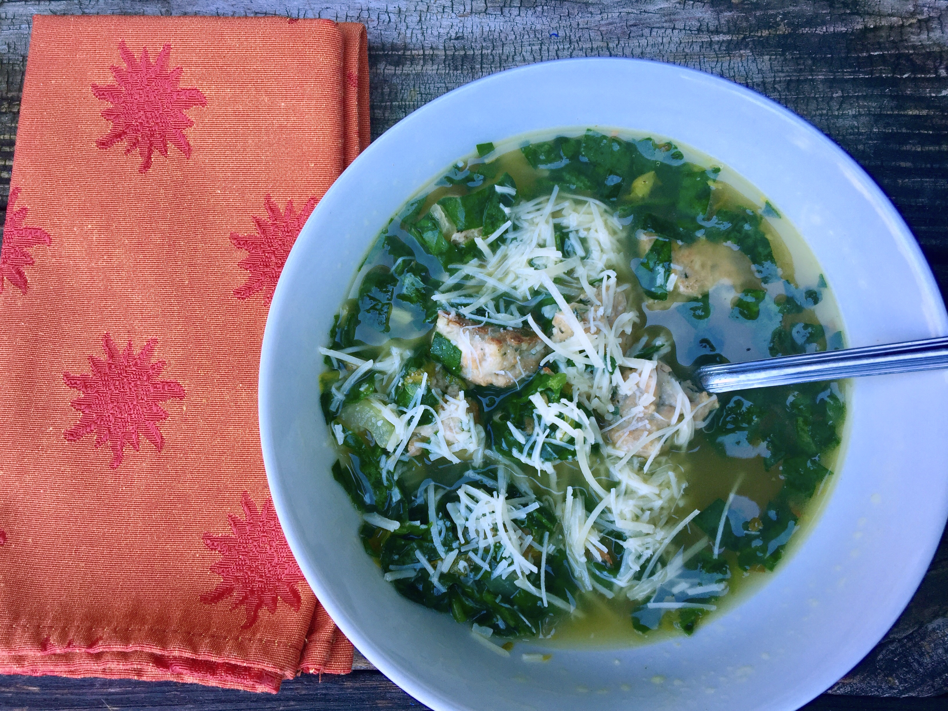 Spatula Diaries Italian wedding soup is comfort in a bowl
