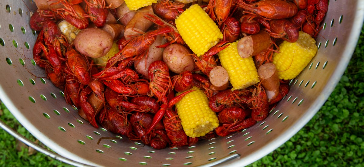 Crawfish Pudding Crawfish tacos, crawfish boudin, crawfish bread pudding and more at ...