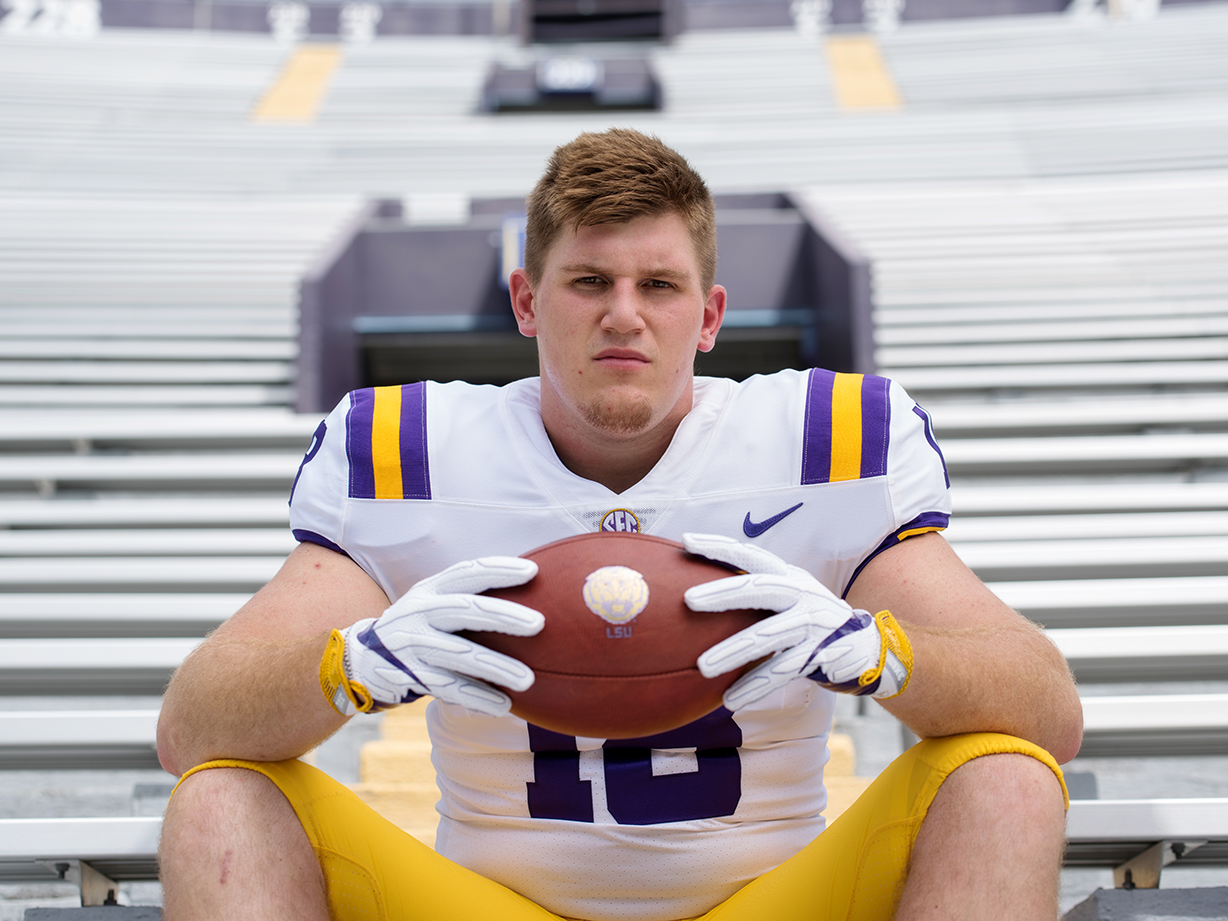 Christian LaCouture will wear No. 18 for LSU