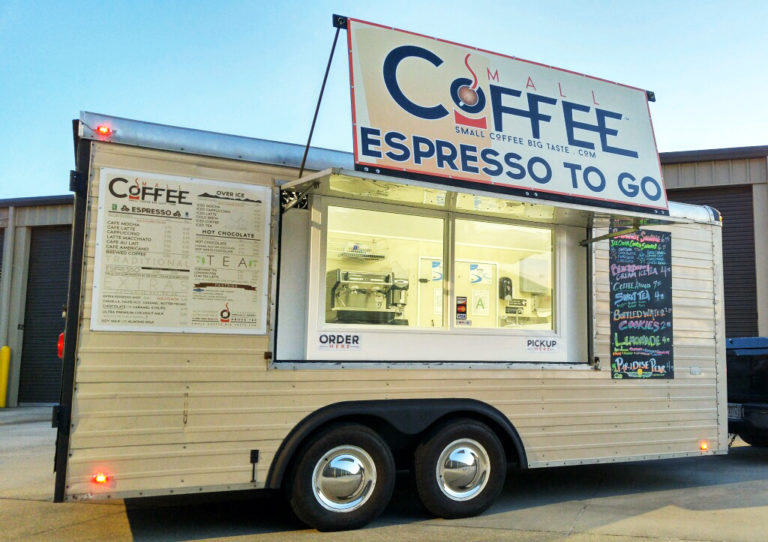 A new Baton Rouge mobile coffee company rebuilds following a fire