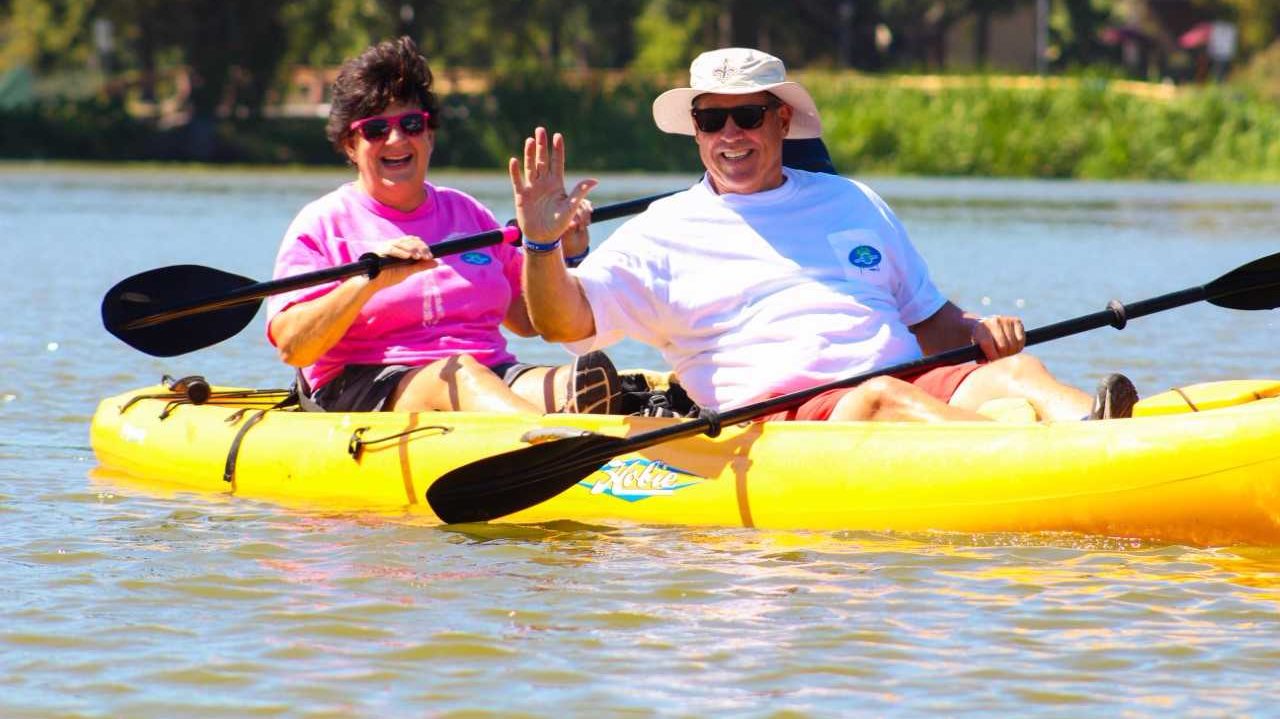 Take a stand against cancer this Sunday at the fourth annual Kayak in Colors