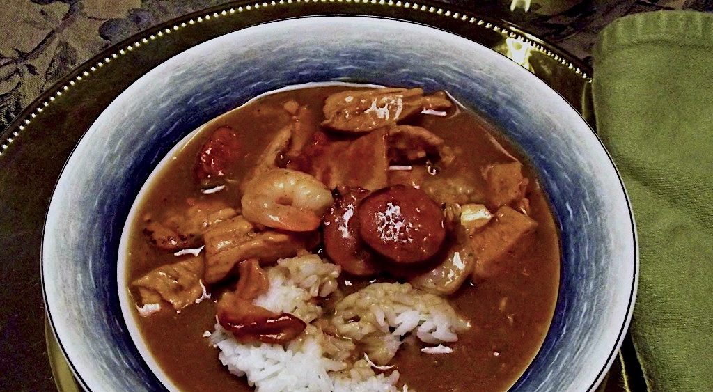 Spatula Diaries Turkey Bone Gumbo is the perfect afterThanksgiving dish