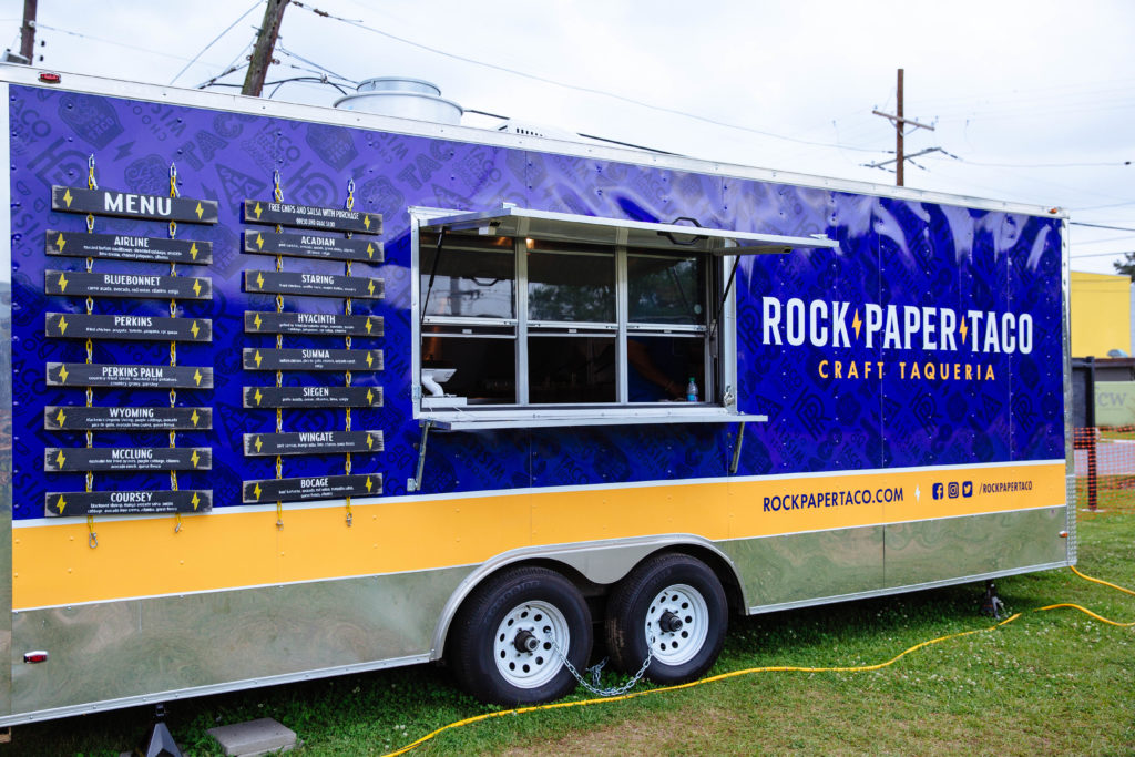 Rock Paper Taco food trailer opens with regular service at Tin Roof