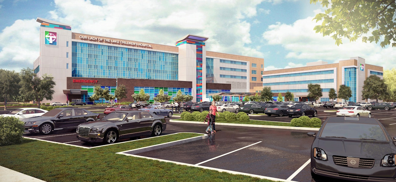 Our Lady Of The Lake S Upcoming New Children S Hospital Is Themed Around Louisiana Creatures And Ecosystems 225