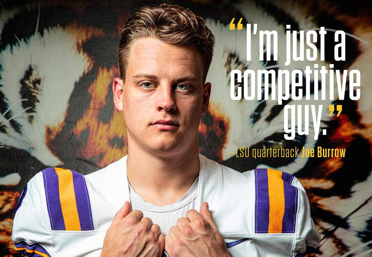 New LSU quarterback Joe Burrow born ready for his shot at starter, Archive