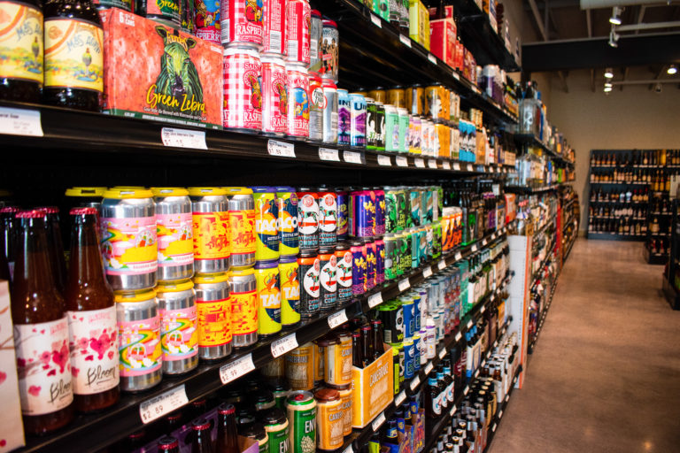 Inside the new Martin Wine Cellar location on Lobdell Avenue