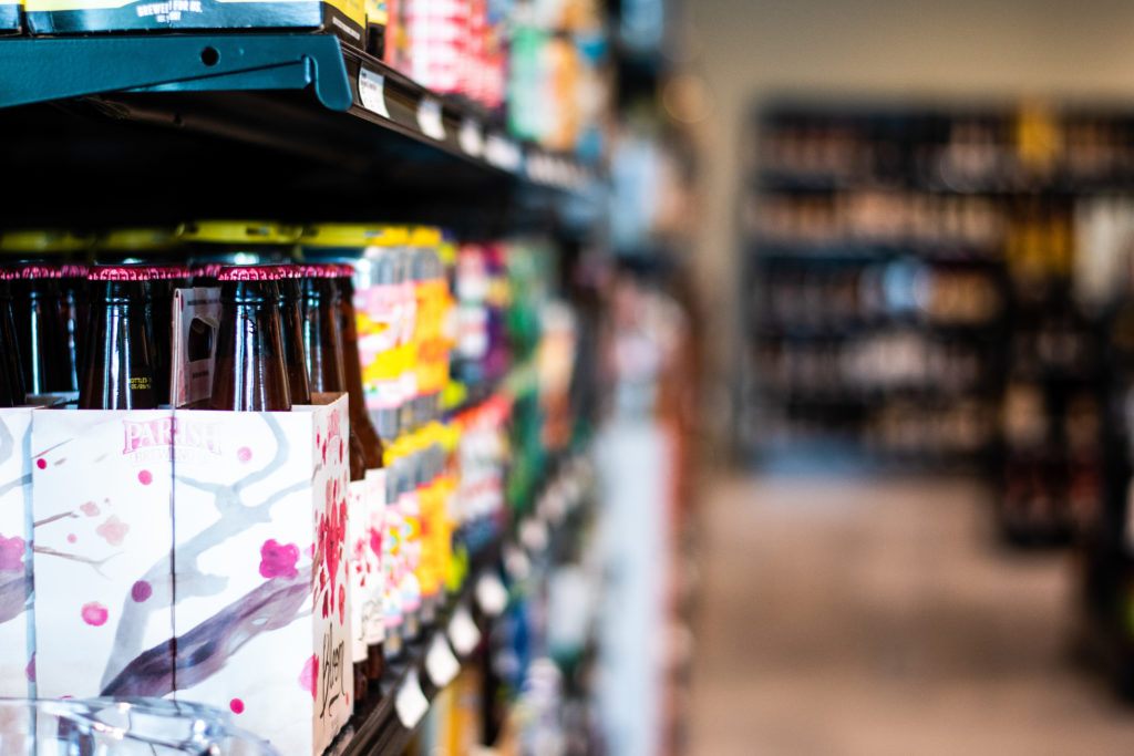 Inside the new Martin Wine Cellar location on Lobdell Avenue