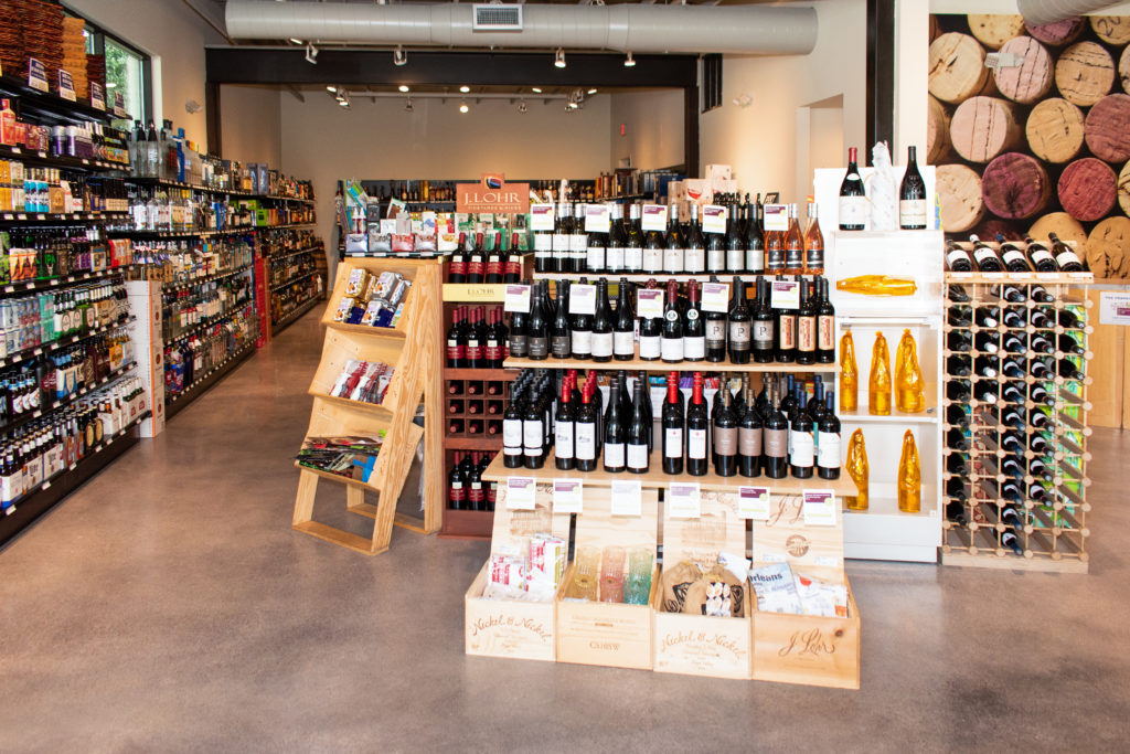 Inside the new Martin Wine Cellar location on Lobdell Avenue