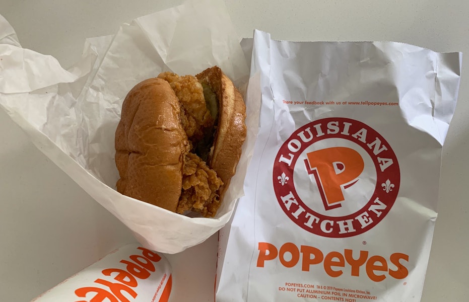 The Popeyes Chicken Sandwich is Back