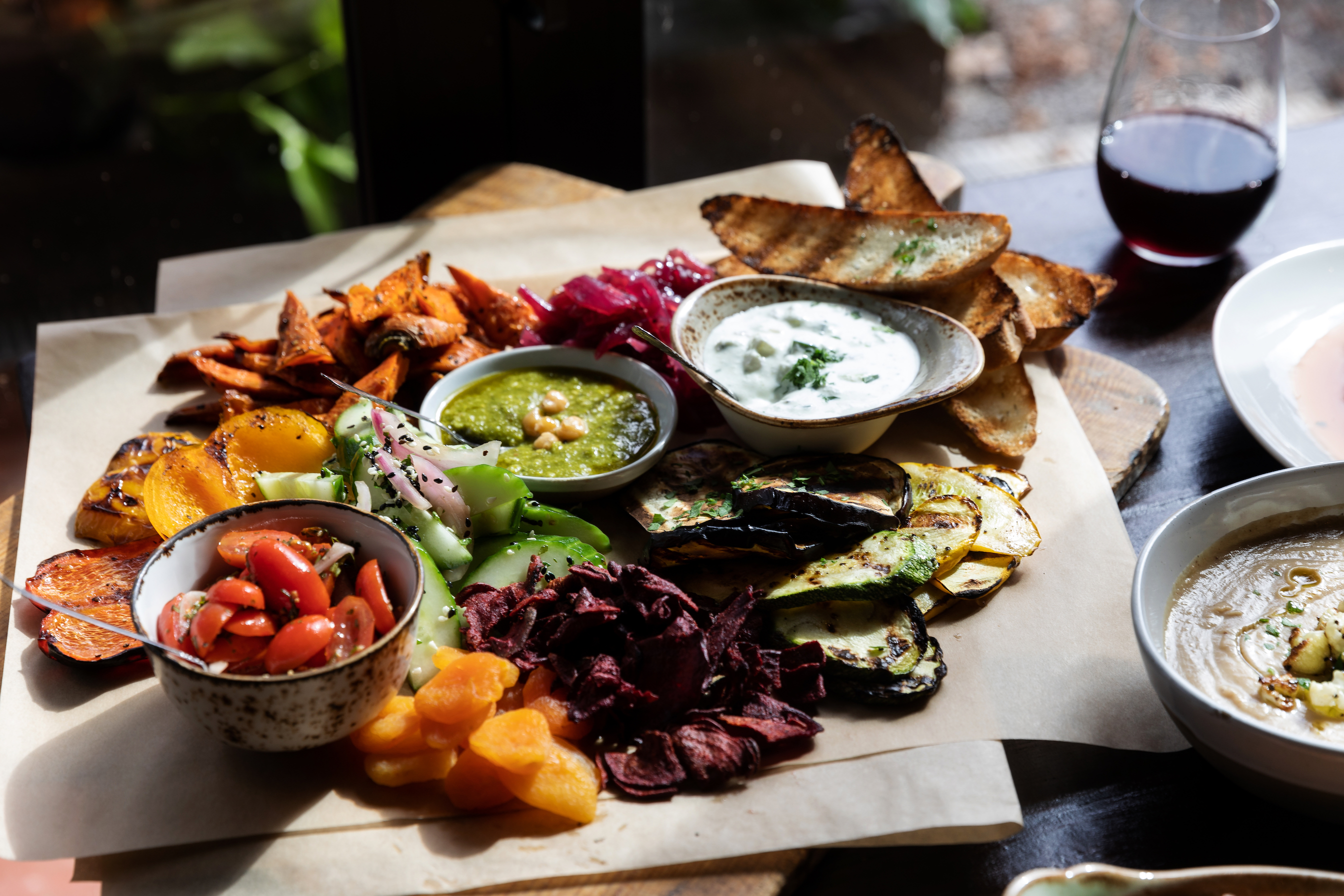 Inside the new BLDG 5, serving a variety of diners’ needs under the ...