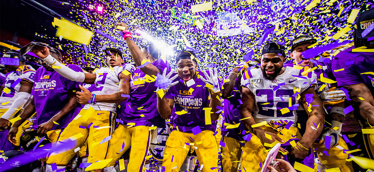 The passes, plays and presentations we’ll always remember from LSU