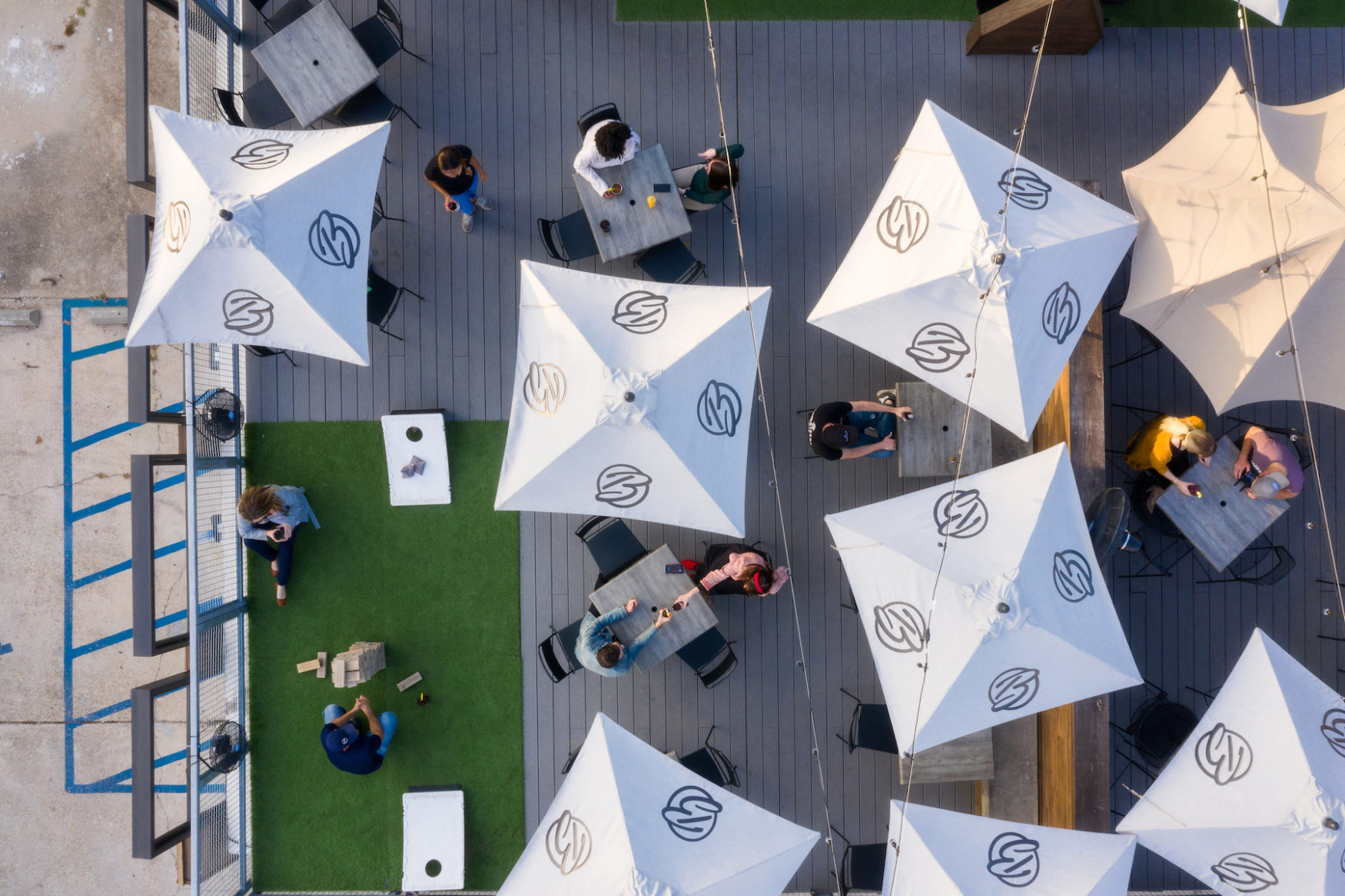 Find a patio and relax with a takeout meal at one of these Baton Rouge