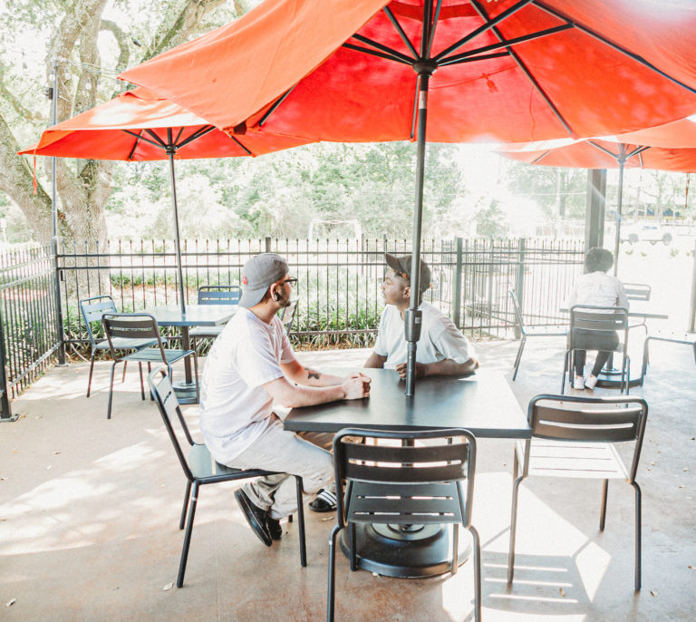 Find a patio and relax with a takeout meal at one of these Baton Rouge