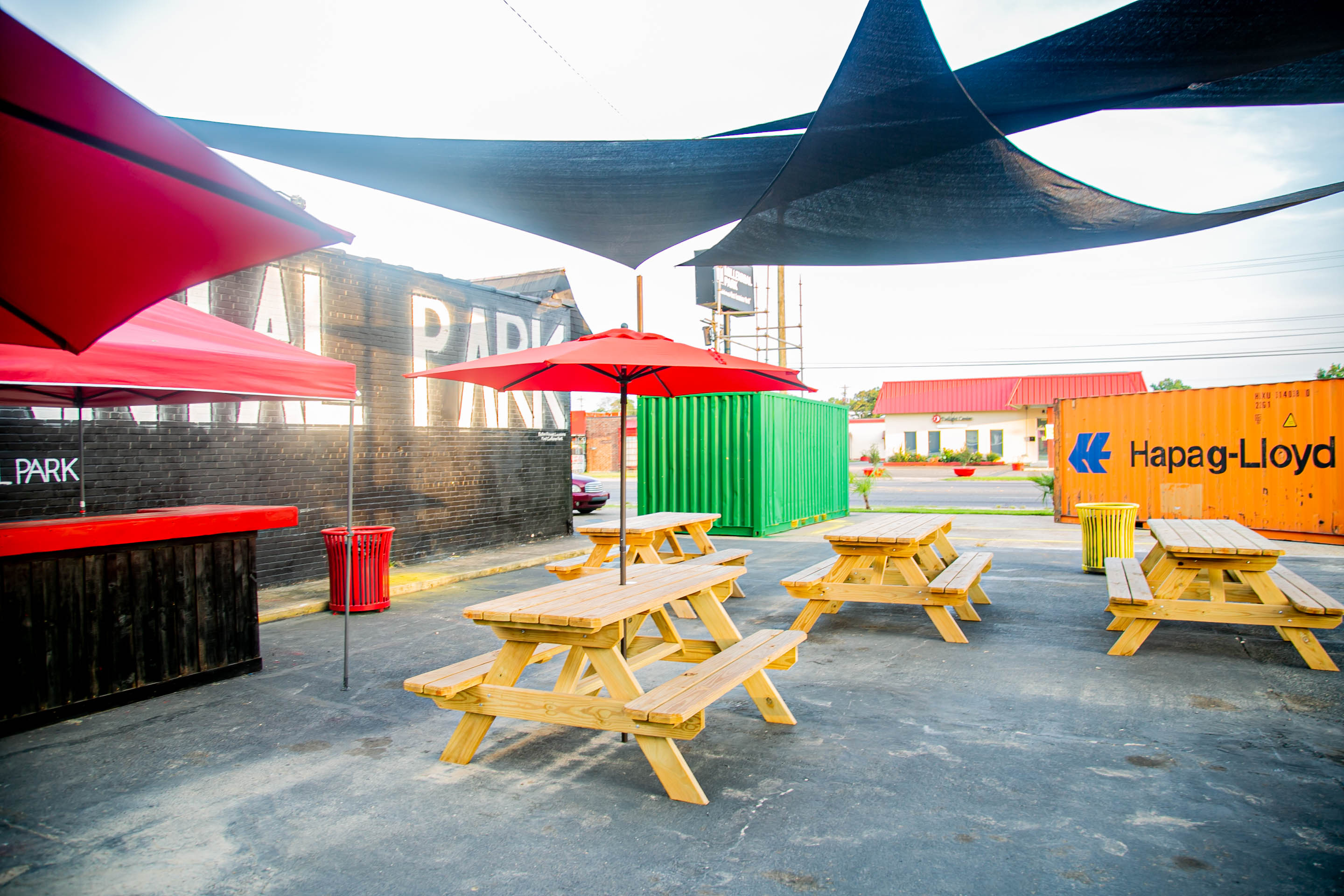 Millennial Park, Baton Rouge’s first shipping container park, is now open