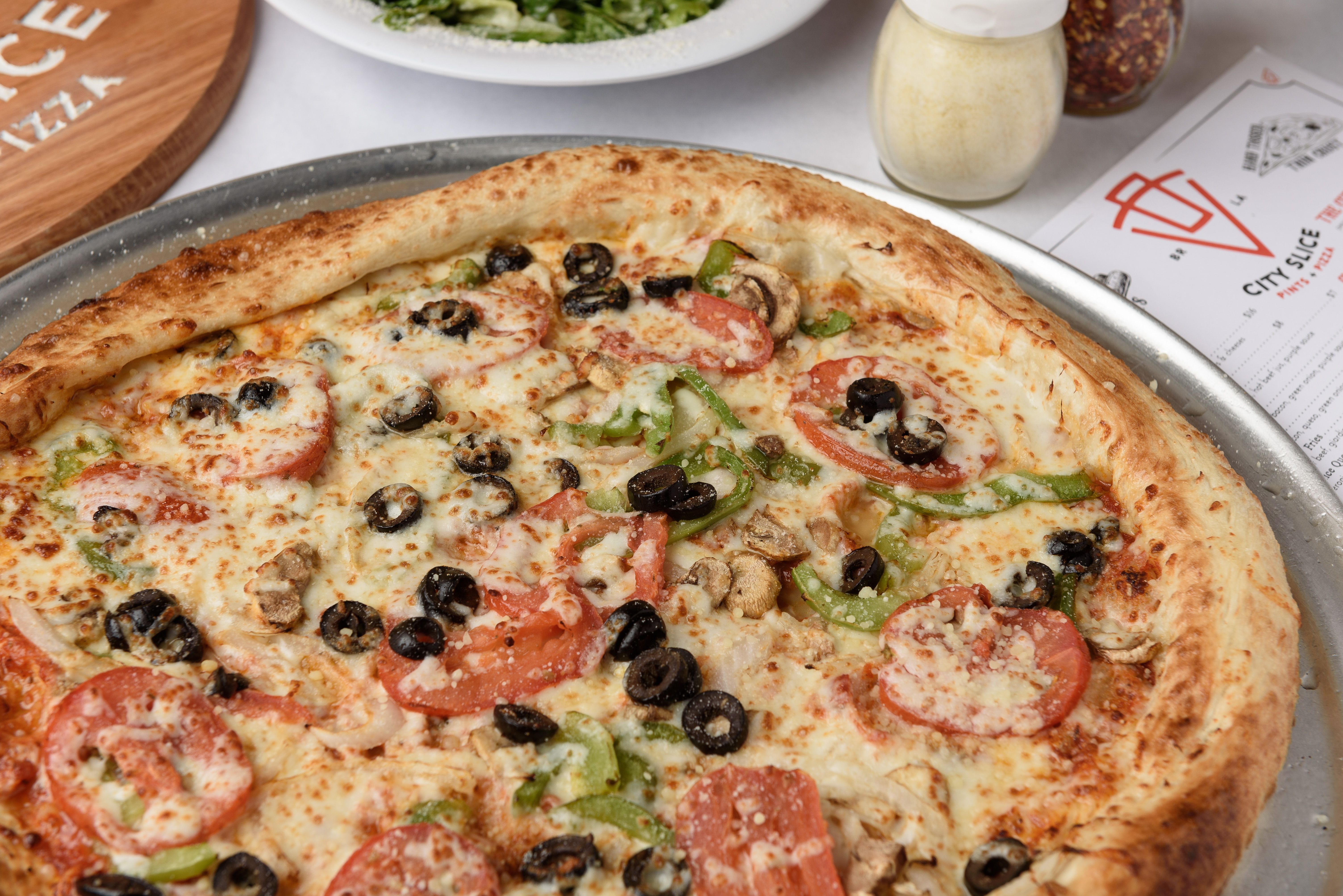 $10 for 16 quot pizza at City Slice 225