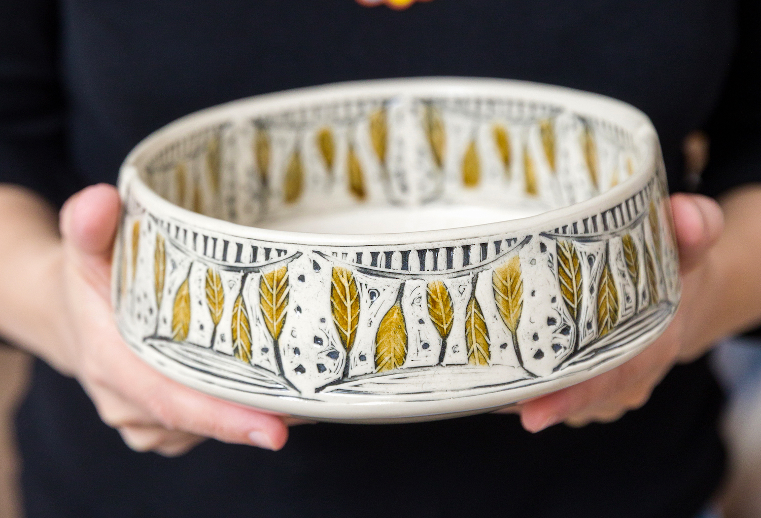 Local clay artist’s work carries memories of her roots in Lebanon