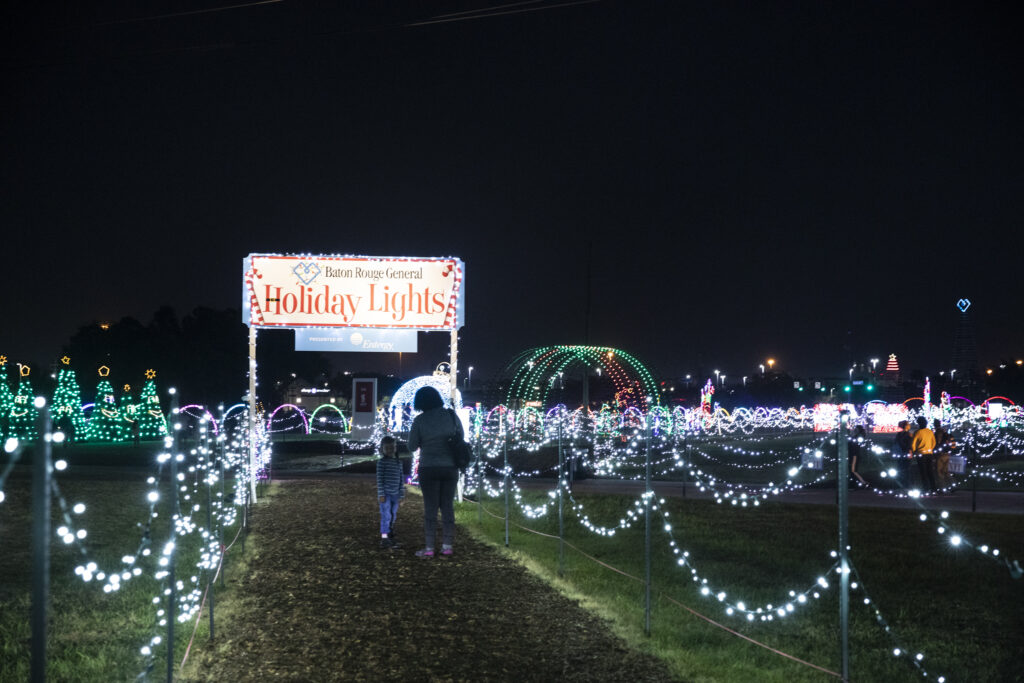 Tour this year’s holiday light display at Baton Rouge General