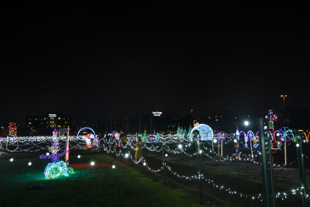 Tour this year’s holiday light display at Baton Rouge General
