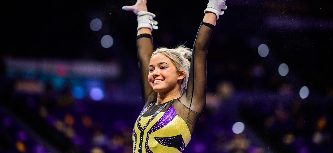 LSU gymnast Olivia Dunne has landed some of the biggest NIL deals in the country