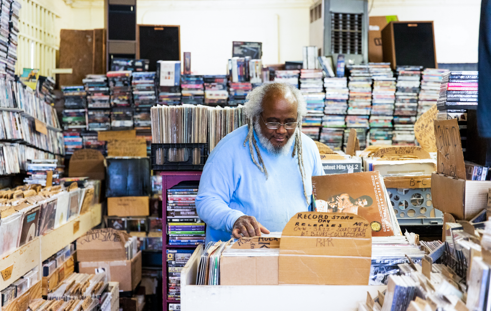 Sifting through the records, CDs, video games and more at The Exchange in  Mid City