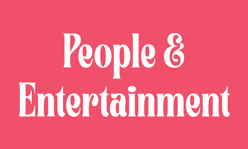 People and entertainment category