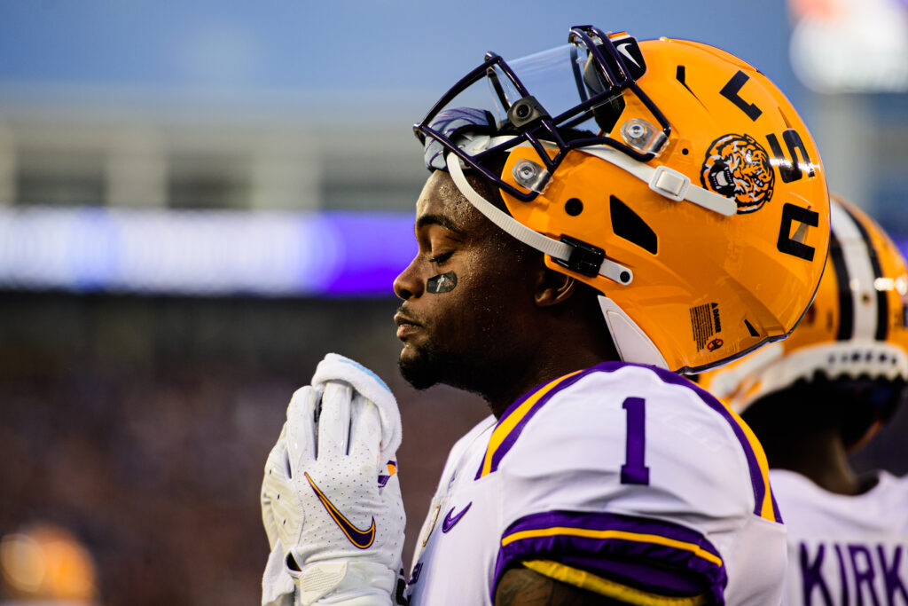 Boutte to Wear No. 7 in 2022 – LSU