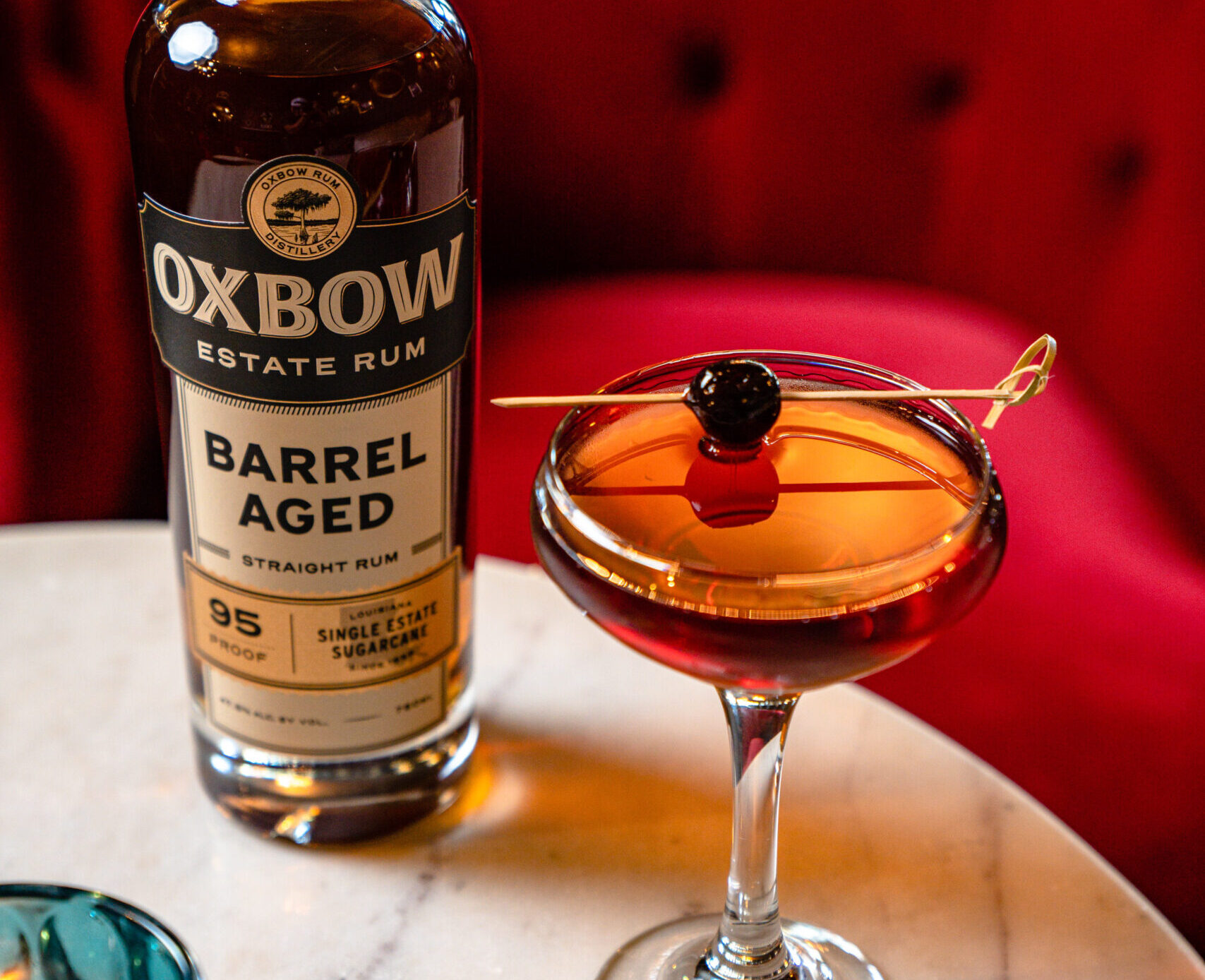 The Chic Manhattan, sponsored by Oxbow Rum Distillery