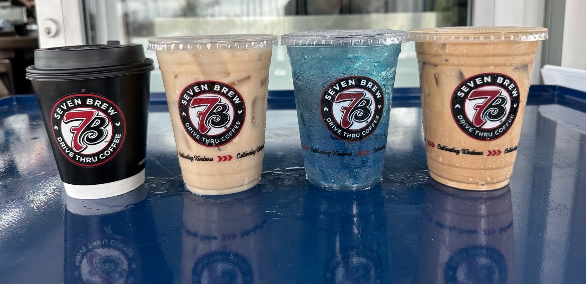 Order this Drivethru drinks from the brandnew 7 Brew Coffee