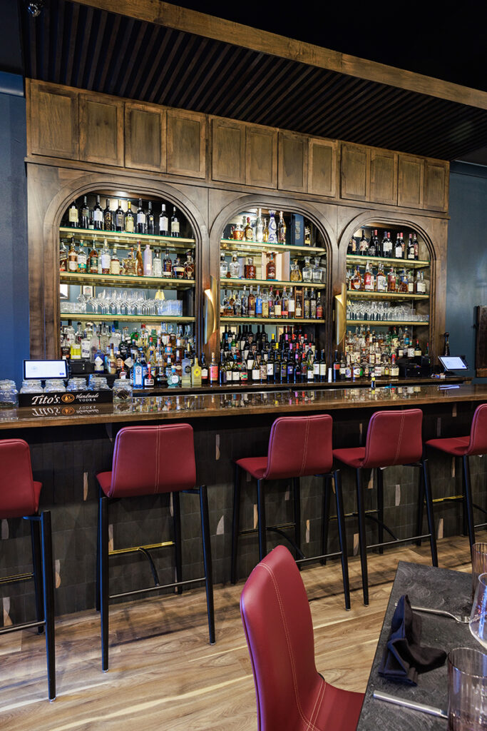 An ambitious concept for Gonzales Inside Library Wine & Provisions