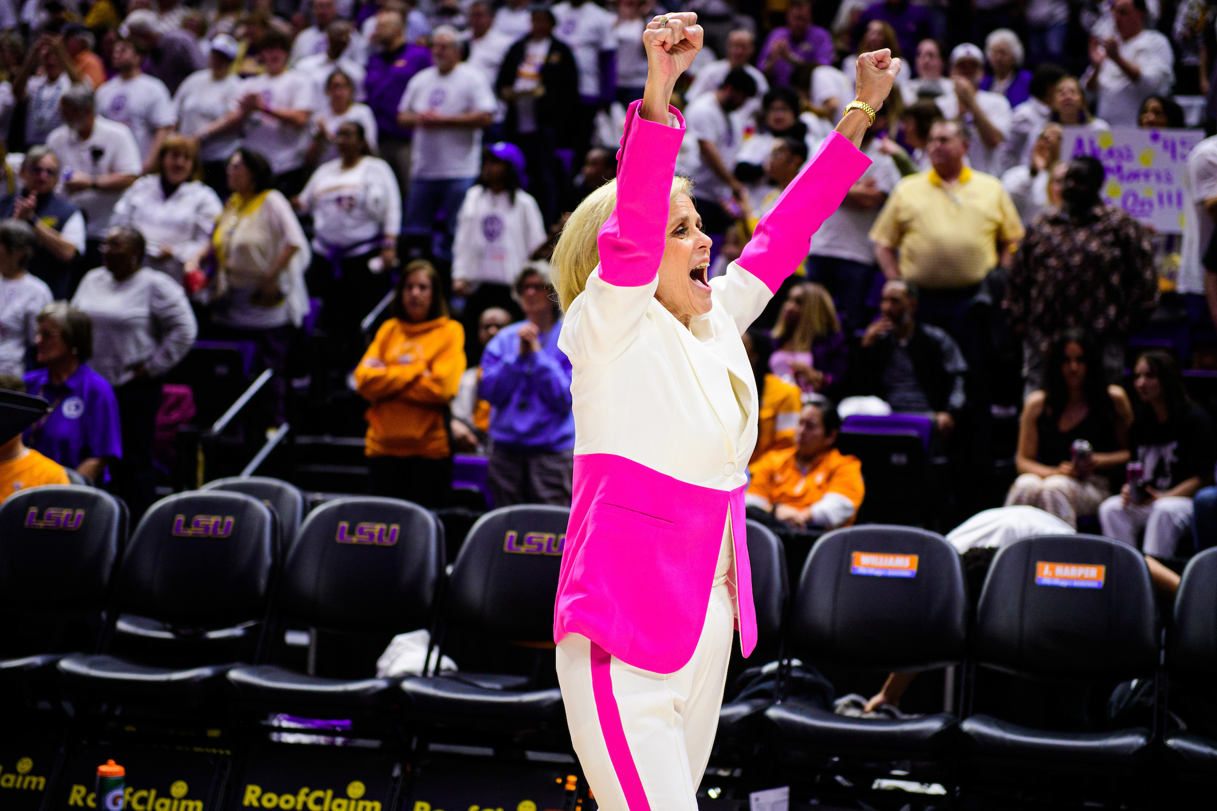 A closer look at Kim Mulkey's winning looks from LSU's championship-winning  season