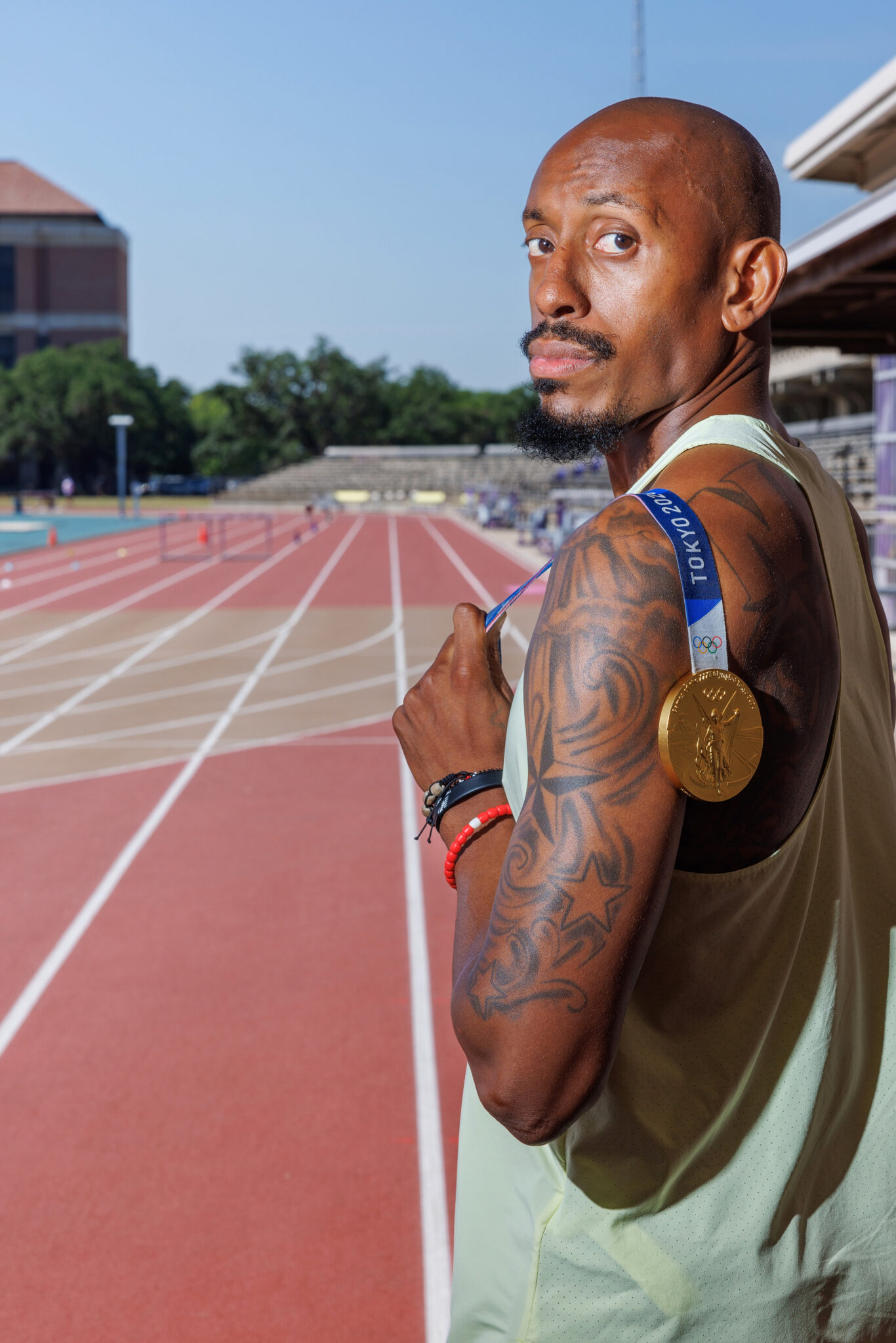 Former LSU track star Vernon Norwood is seeking an authentic Olympic