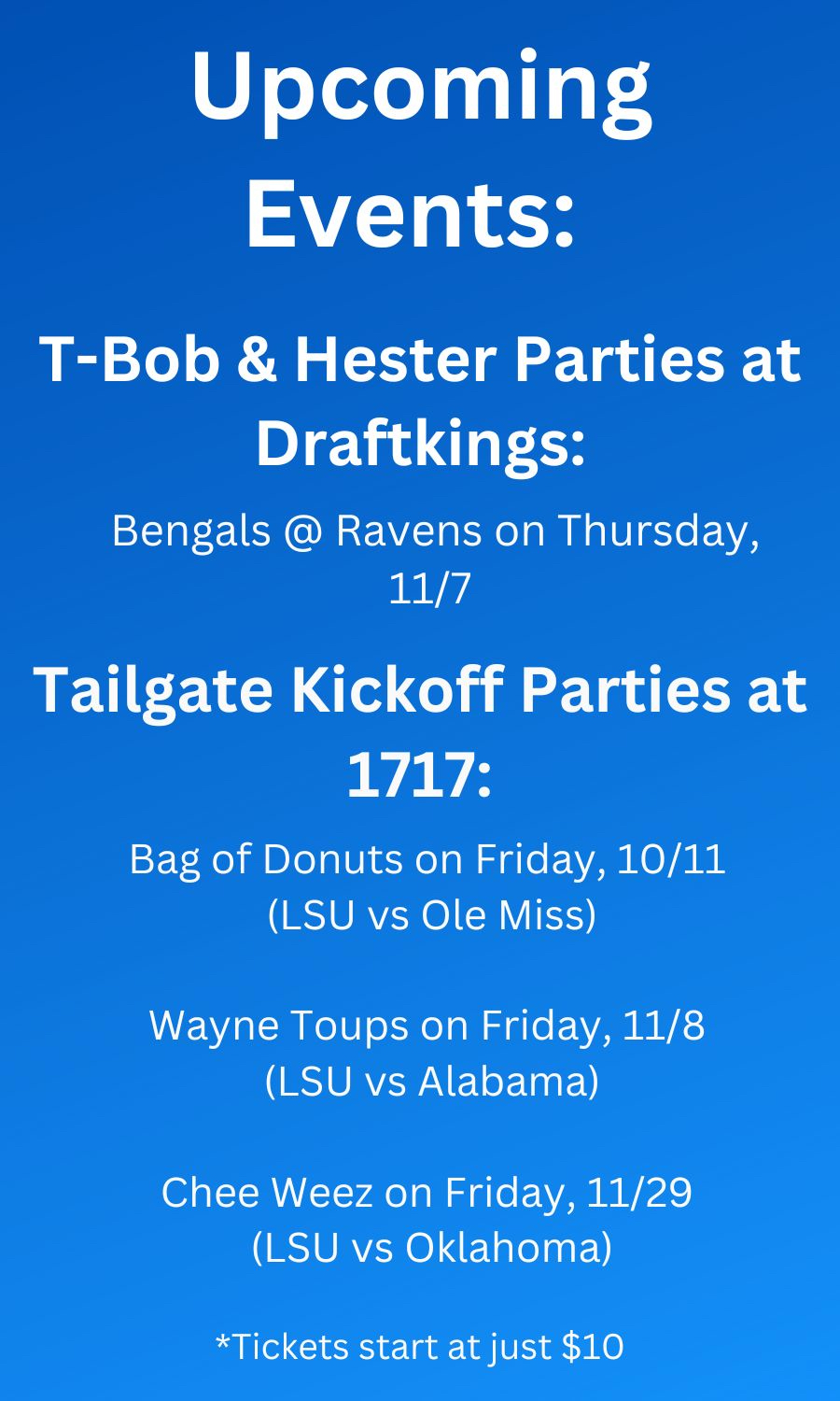 Football, Food and Fun Why The Queen is Baton Rouge’s GoTo for Game Day