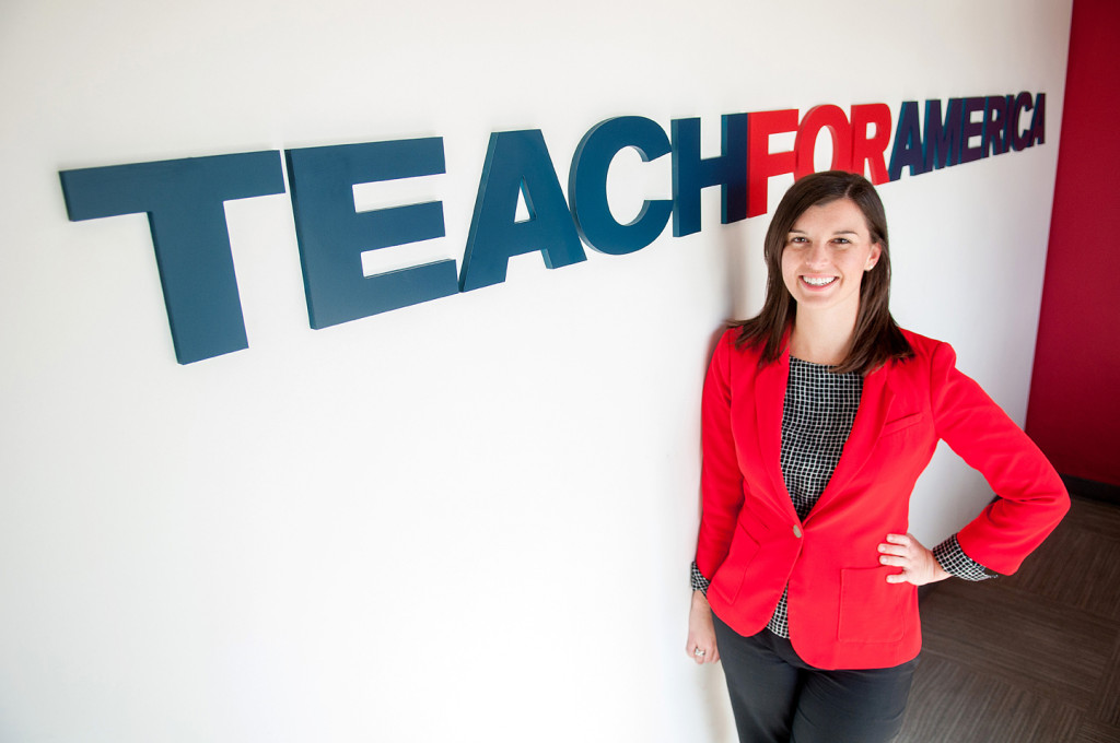 (Photo by Don Kadair) Teach for America South Louisiana Executive Director Laura Vinsant
