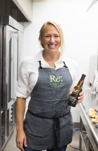 Sarah Vincent with Re: dressing and marinade