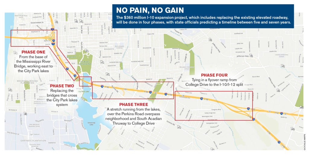 Interstate 10 expansion Baton Rouge