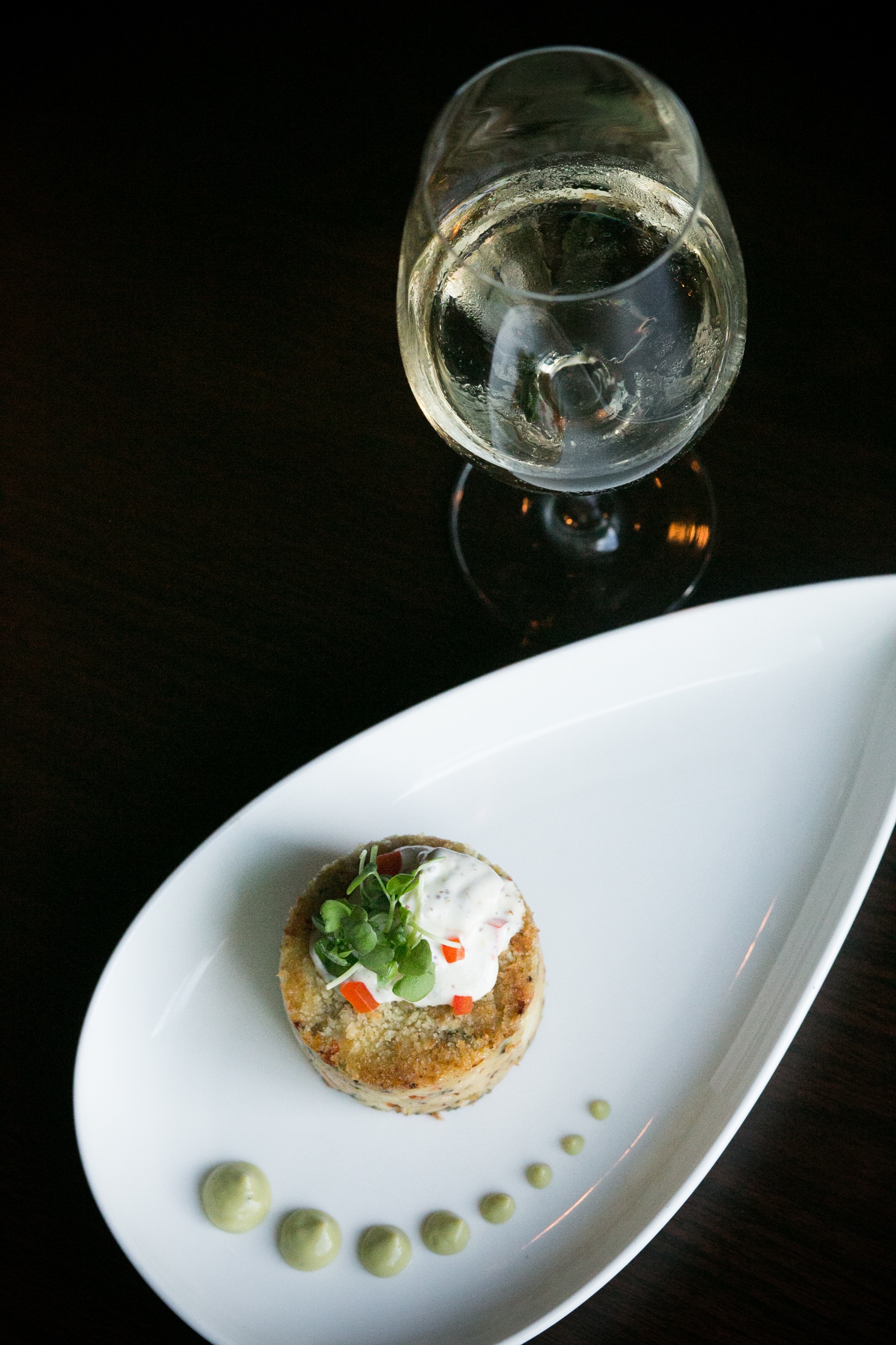 Dish Ruffino’s Crab Cakes inRegister