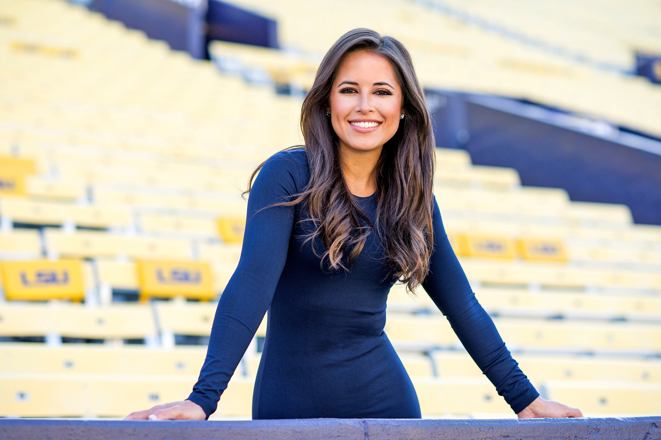 Taking the field: Kaylee Hartung is getting the scoop for ESPN - inRegister...